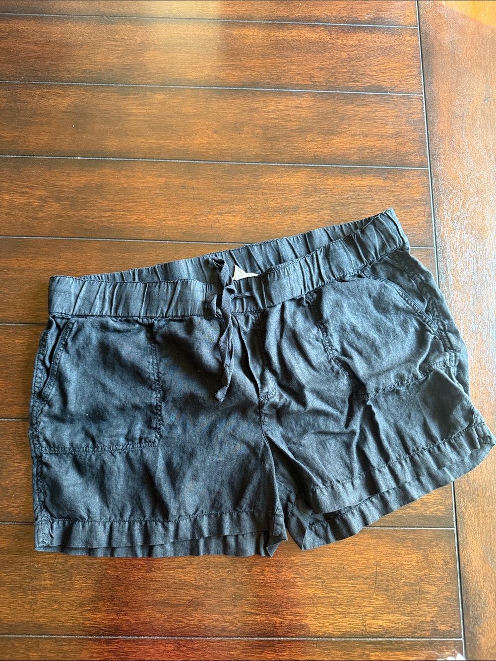 Caslon Black Drawstring Athletic Shorts